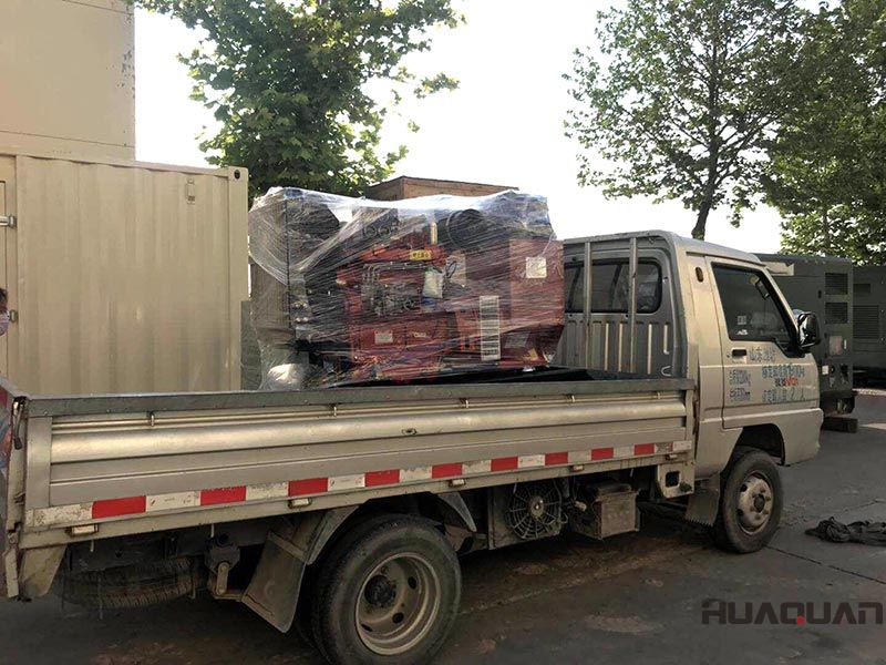牟先生的HQ40GF標配柴油發電機組發往吉林省長春市，6.14號