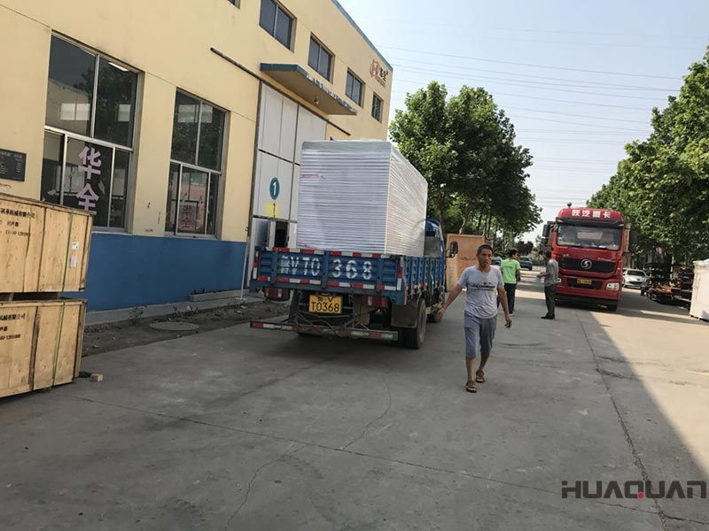 6.15，寧夏省吳忠市劉先生訂購的HQ200NF靜音式防雨棚燃氣發電機組發貨了