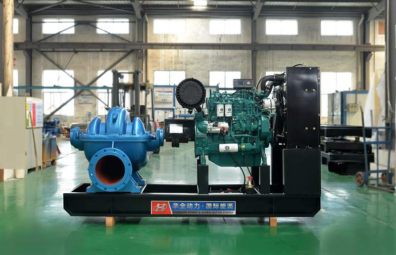 4月7日，一臺(tái)100kw標(biāo)配水泵機(jī)組從華全動(dòng)力發(fā)往江西省