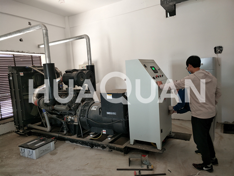 吉林白城通榆650kW發(fā)電機組電站項目