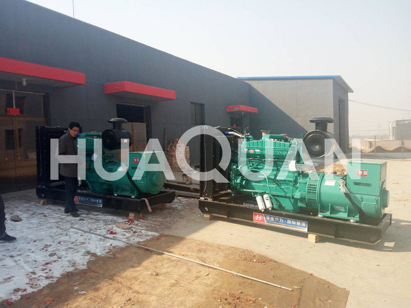 長春農安伏龍泉鎮500kW發電機組電站項目