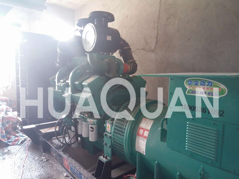 廣東惠州市商業(yè)用550kW發(fā)電機(jī)組電站項目 