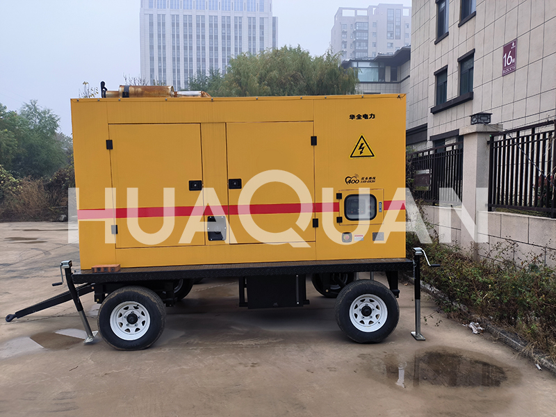 貴州玉屏縣信息技術(shù)服務業(yè)400kW移動式發(fā)電機組電站項目