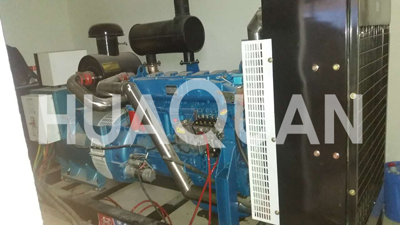 貴州龍里縣信息技術(shù)服務業(yè)550kW發(fā)電機組電站項目