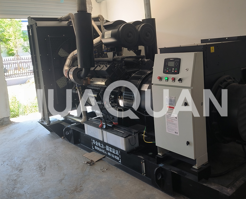 遼寧丹東公共管理行業450kW發電機組電站項目