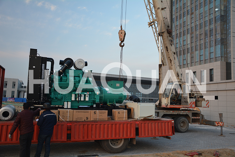 天津市寧河縣某中學400kW發(fā)電機組電站項目